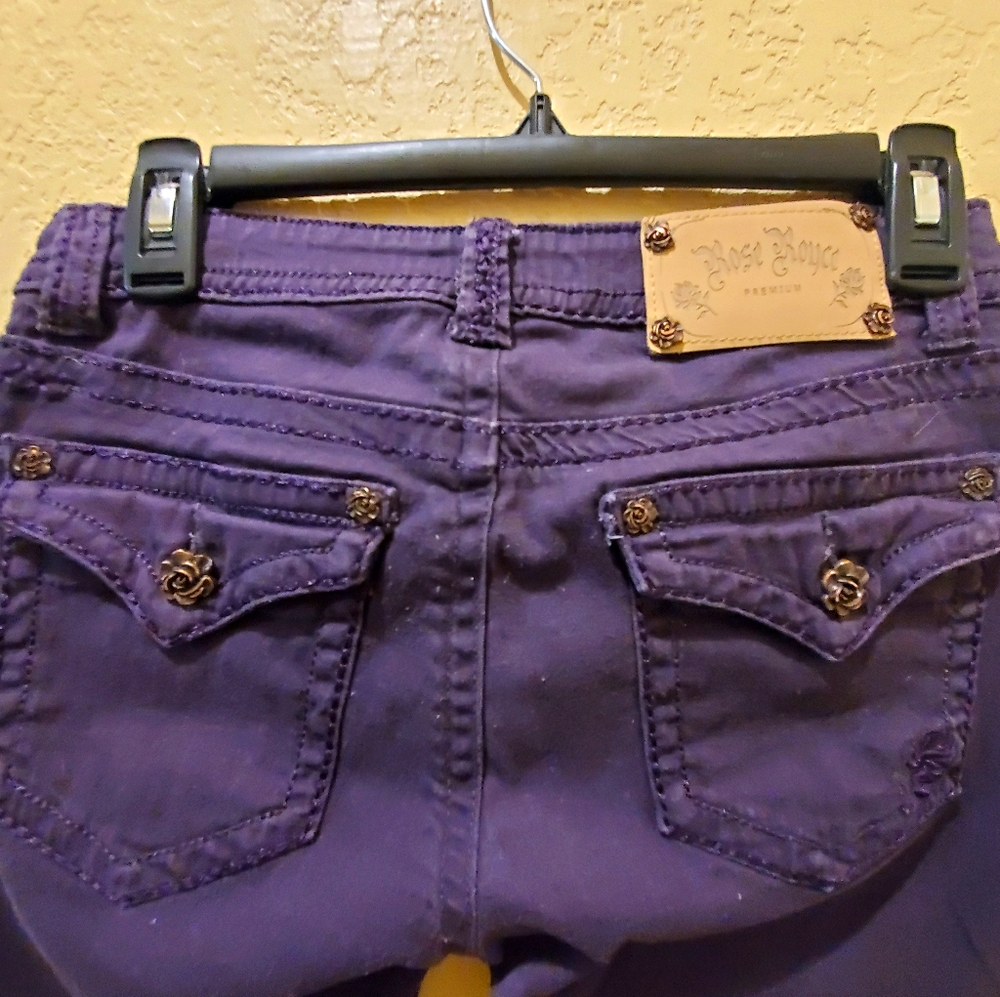 Rose Royce Plum Fashion Skinny Jeans
